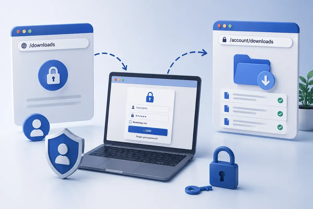Geschützte Joomla-Seiten nach dem Login automatisch öffnen