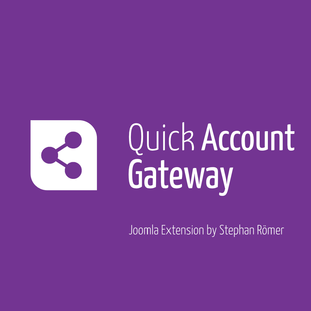 Quick Account Gateway für Joomla
