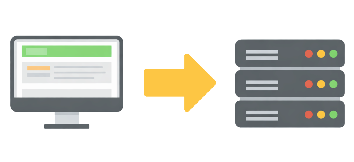 Externe Serveranfrage an Google